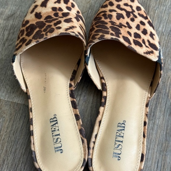 JustFab • Leopard Print Mules - Picture 5 of 7
